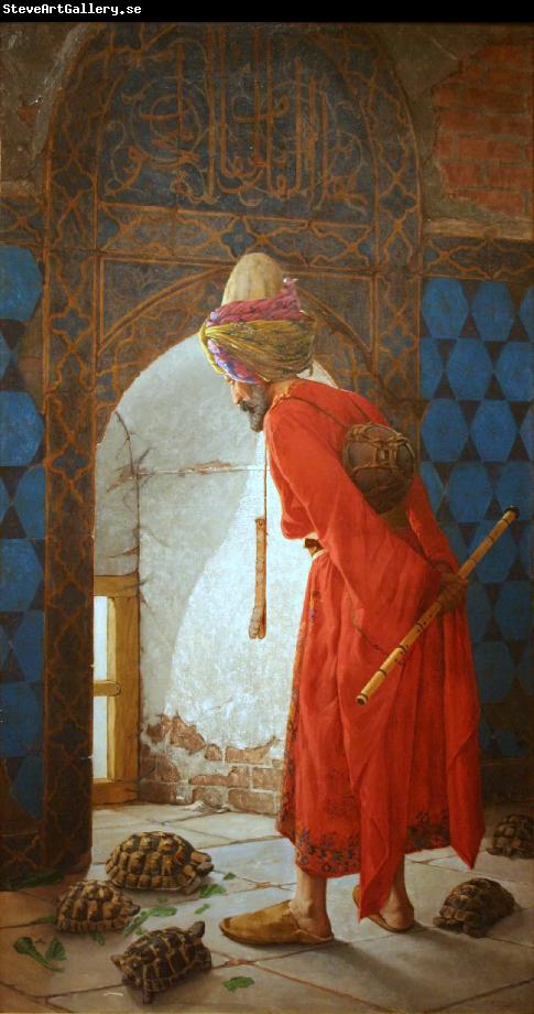 Osman Hamdy Bey The Tortoise Trainer